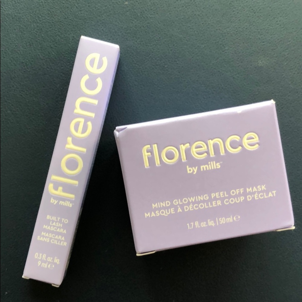 MIND GLOWING PEEL-OFF MASK & Built to Lash Mascara